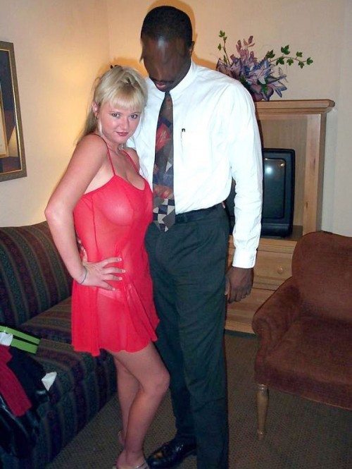 Amateur Black White Couple