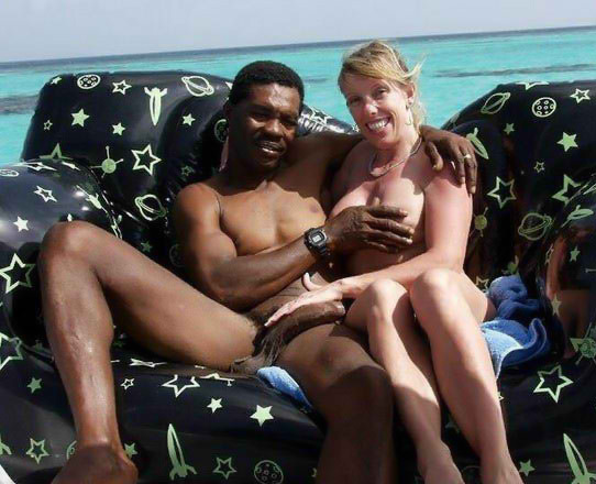 Interracial milf wife with her Big Black Tool