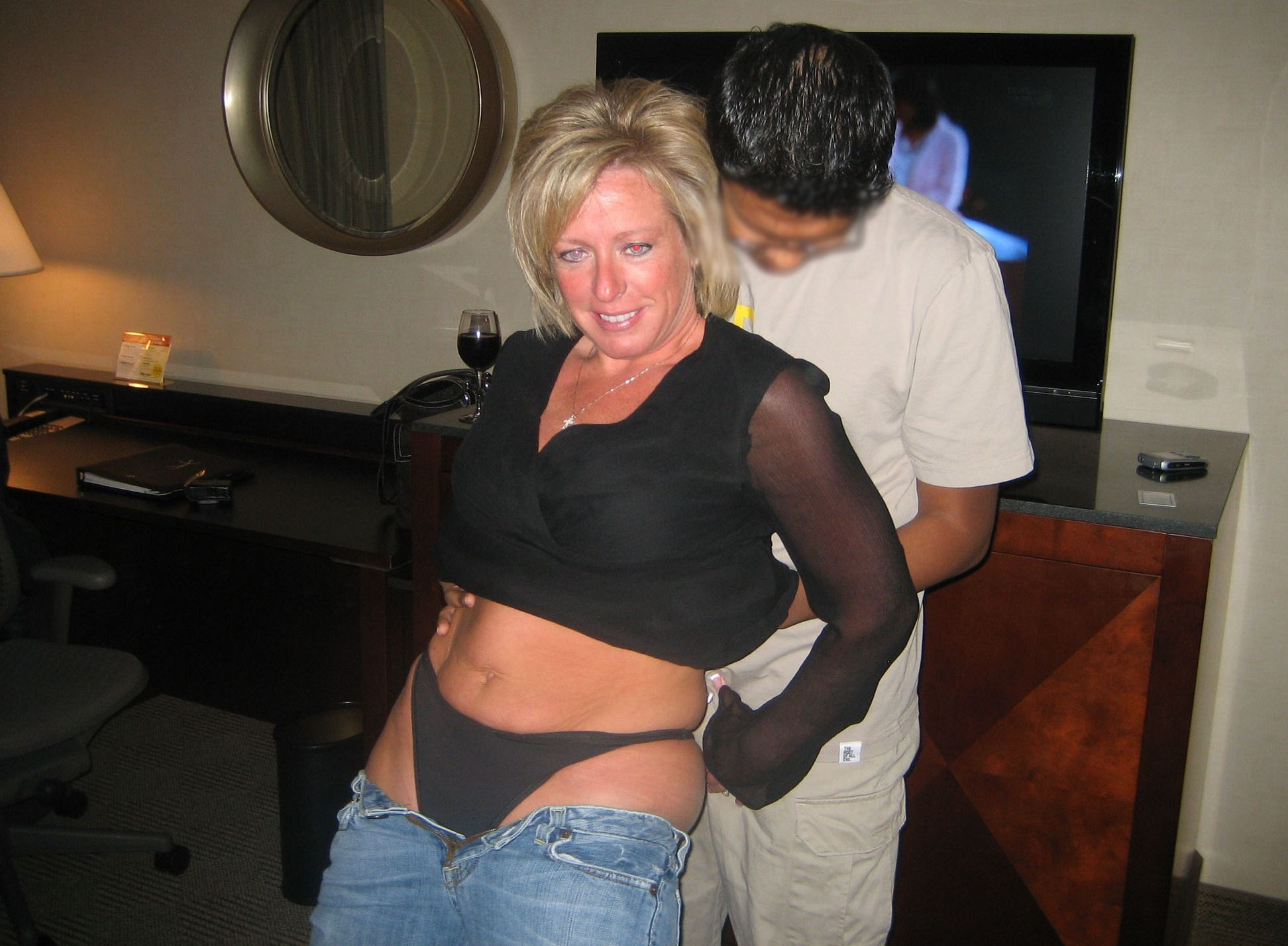 american blonde mature wife