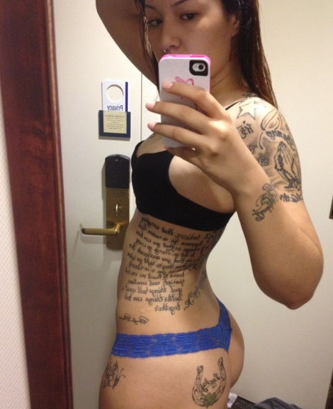 Tatted Latina