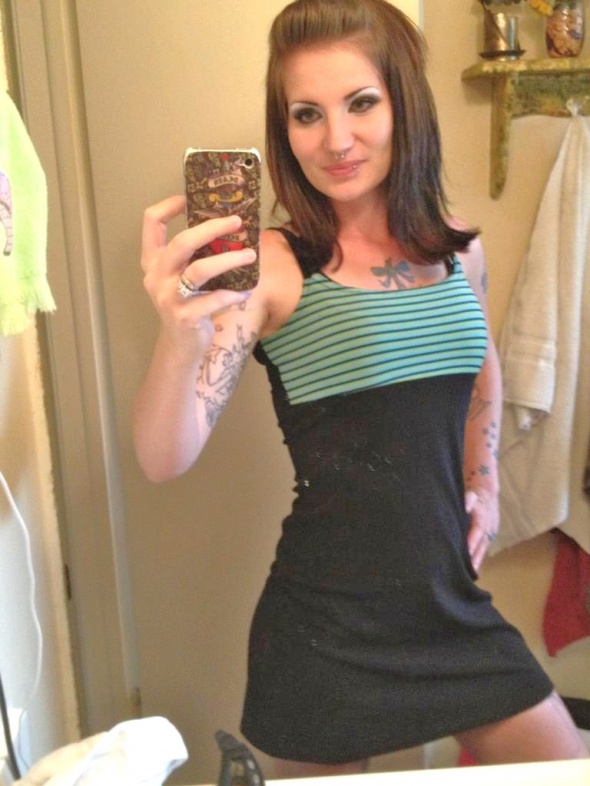 Goth chick wanting chocolate