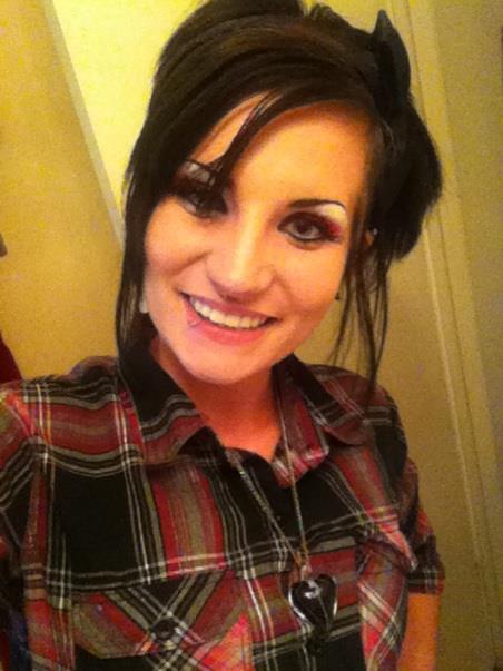 Goth chick wanting chocolate