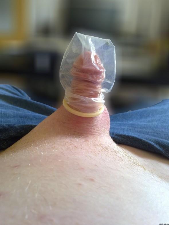 Young looking Boy shows of his tiny cock
