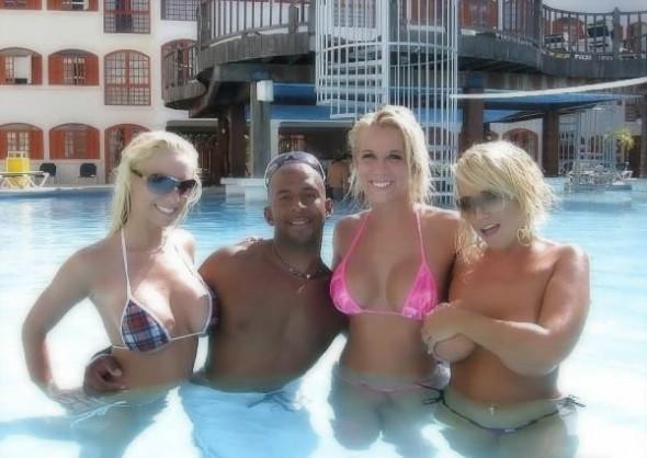 sexy interracial wives on vacations