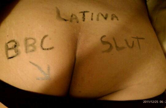 my Latina wife ass hole for bbc