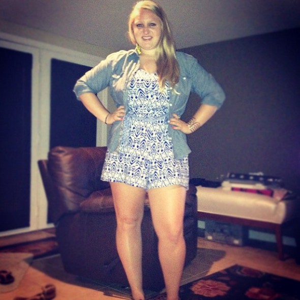 I have recently brought my long time girlfriend into a new world and now she is going wild.... she was shocked at first