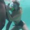 My dream about interracial underwater fucking