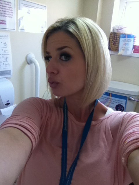 selfies in my new thong