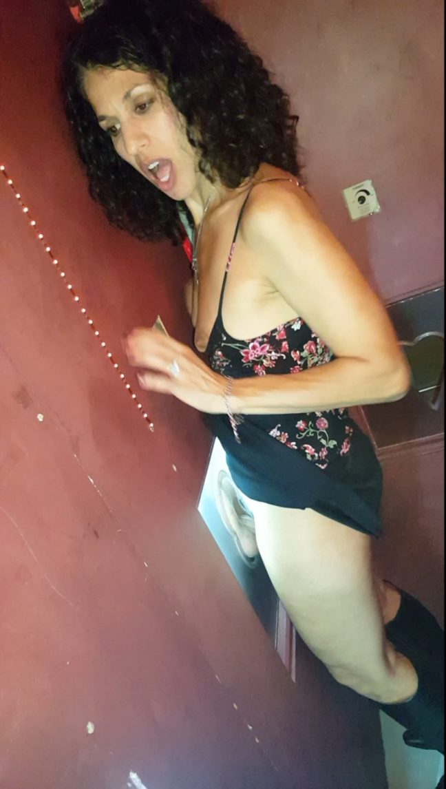 Brunette slutwife is back