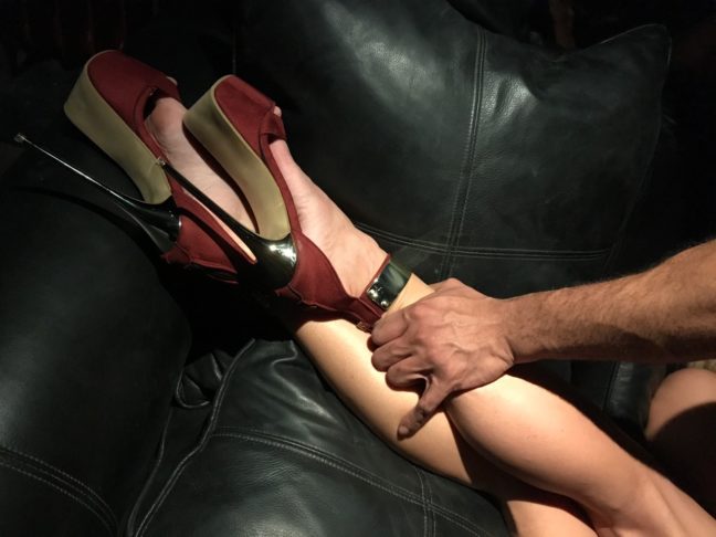 Beautiful wife with her black boyfriend