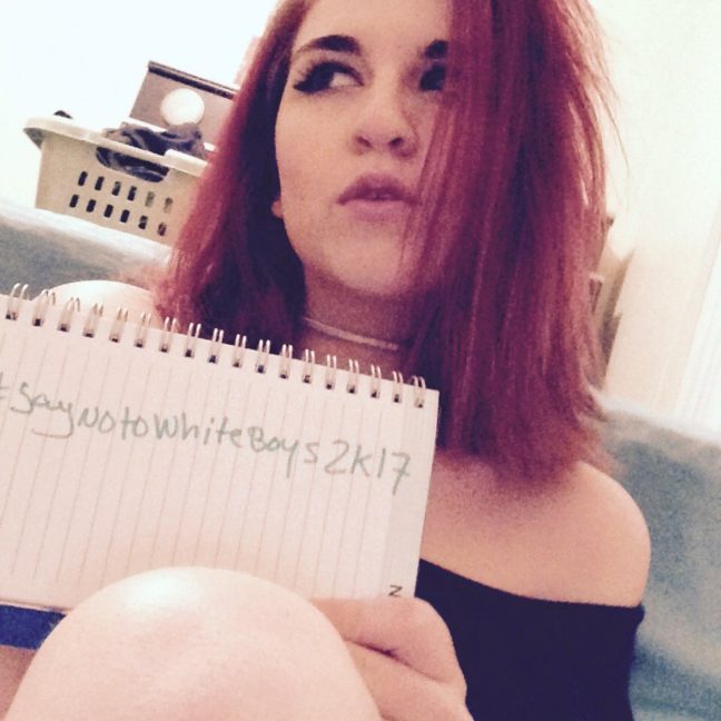 White Boys Need A Reminder White Boys Need A Reminder